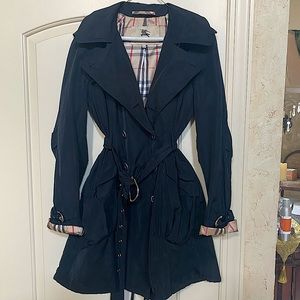 Burberry London nylon trench coat
